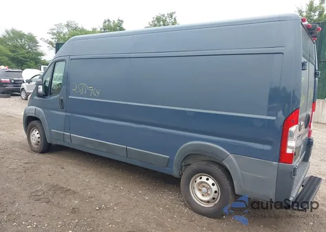 2018 Ram Promaster 2500 High Roof 159 Wb from USA, damaged, VIN 3C6TRVDG2JE161358